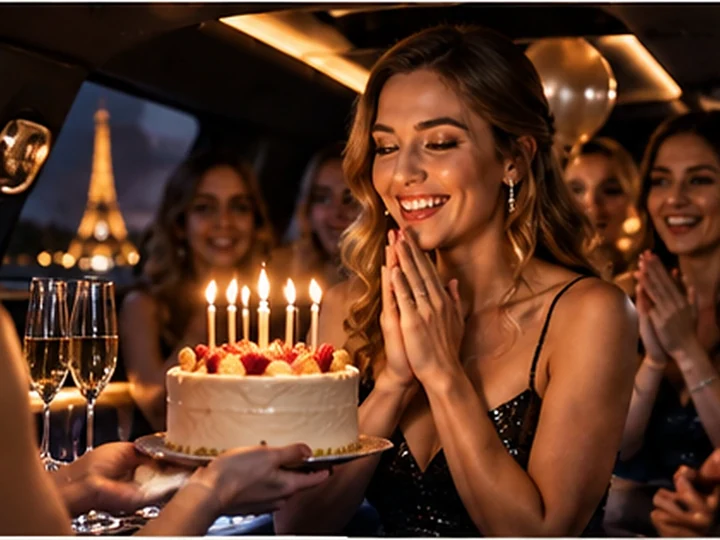 Anniversaire avec chauffeur Parislimo à Paris