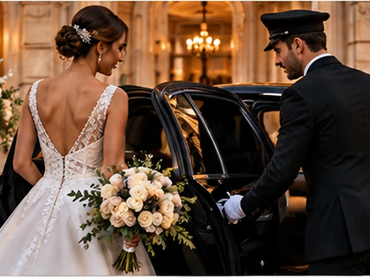 Mariage avec chauffeur Parislimo à Paris